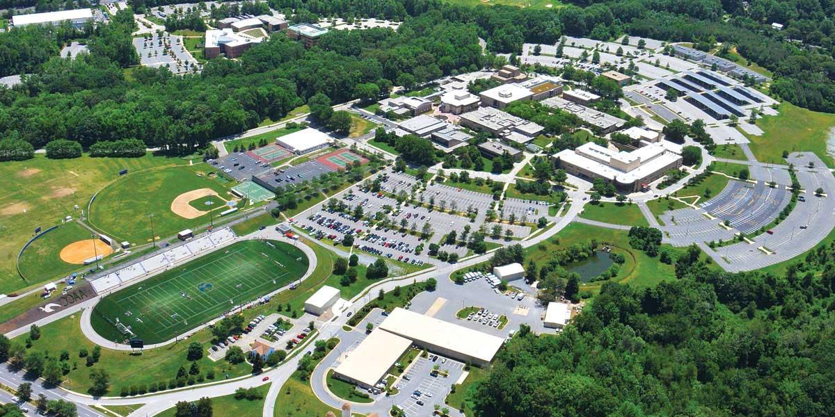 Arnold Campus Aerial